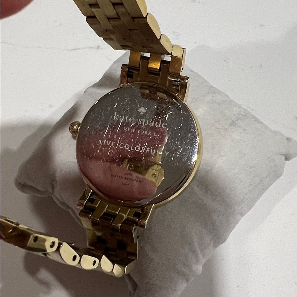 Kate Spade Gold-Tone Bracelet Watch View 3